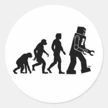 Autocollant d'évolution de robot