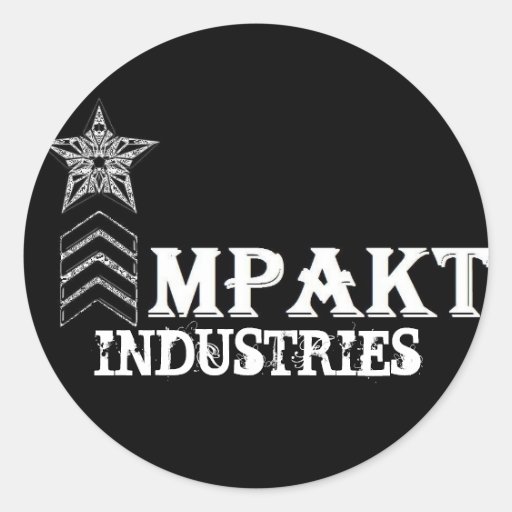 Autocollant d'INDUSTRIES d'IMPAKT
