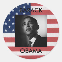 Autocollant d'OBAMA '08