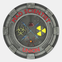 Autocollant fol des syndicats de scientifique