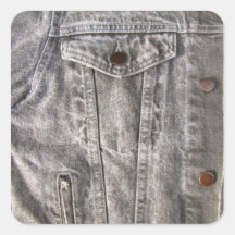 Autocollant gris de ~ de denim