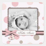 Autocollant S de photo de fille