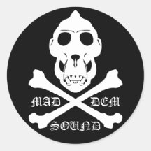 Autocollant sain fol de DEM