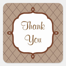 Autocollants à motifs de losanges de Merci de choc