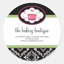Autocollants d'affaires de boutique de boulangerie