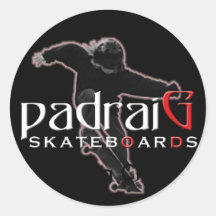 Autocollants de cercle de Padraig