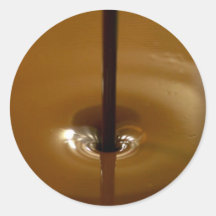 Autocollants de chocolat