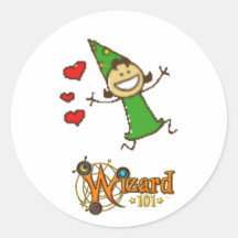 Autocollants de griffonnage de la vie Wizard101