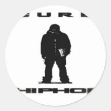 Autocollants de HIP HOP de TRAITEMENT