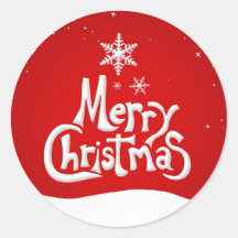 Autocollants de Joyeux Noël