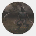 Autocollants de loup-garou