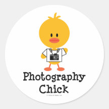 Autocollants de poussin de photographie