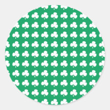 Autocollants de shamrock
