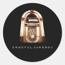 Autocollants en cristal de juke-box