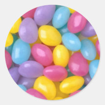 Autocollants en pastel de dragées à la gelée de su