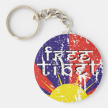 Autocollants libres du Thibet Porte-clef