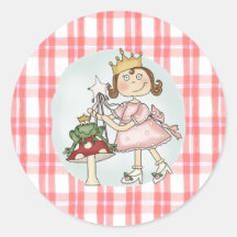 autocollants maladroits de princesse