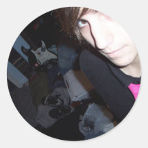 Autocollants ronds