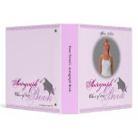 Autograph Graduation Book Binder Girl Pink