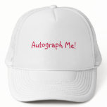 Autograph Me! Hat
