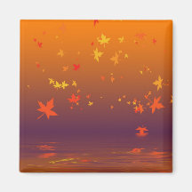 automne magnets pour réfrigérateur