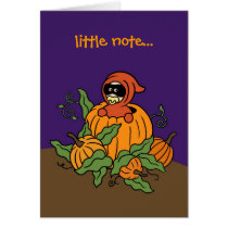 Automne/Merci de Halloween cartes