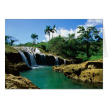 Automnes d'EL Nicho, Cuba Carte De Vœux