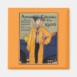 Automobile 1906 magnets pour réfrigérateur