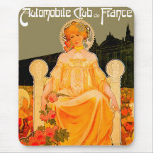 Automobile / Car Club ~ Vintage Auto Advertisement Mousepad