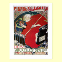 Automobile Club de Belgique postcards