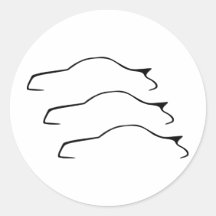 automobile icon stickers