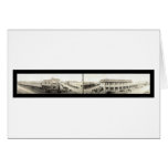 Automobile Road Race Photo 1909 Greeting Cards