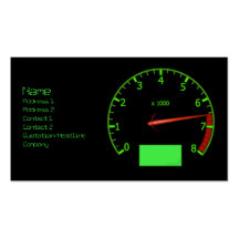 Automotive Car mechanic business card