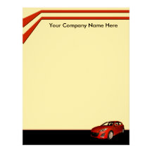 Automotive Dealership Letterhead Design
