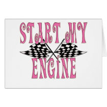 Automotive Racing Start My Engine