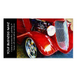 Automotive Red Classic Car Auto Painting Biz Business Card Template