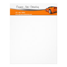 Automotive Repair Shop Letterhead