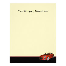 Automotive Repair Shop Letterhead Template