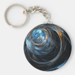 Autour de l'art abstrait Keychain du monde Porte-clefs