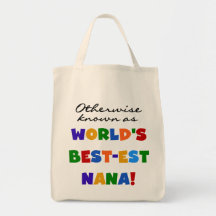 Autrement connu comme T-shirts de Meilleur-est Nan Sac De Toile