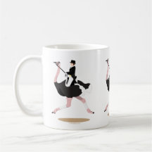 Autruche de dressage mugs à café