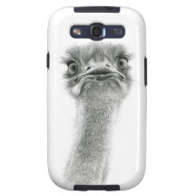 Autruche mignonne sk053 coques galaxy SIII