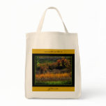 Autumn Abstract Grocery Shopping Tote Bag