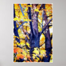 Autumn All Over (soft sketch) Print