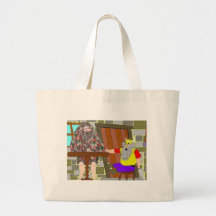 Autumn and Grumpy Tote Bag