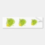 Autumn and the leaves falling bumper sticker