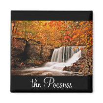 Autumn at Factory Falls Magnet