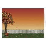 Autumn Background Card