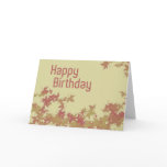 Autumn Birthday Card