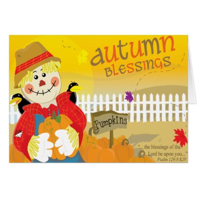 Autumn Blessing Card by ellybean